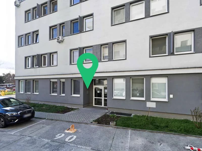Budova virtuálneho sídla na adrese Podunajská 23J v Bratislave